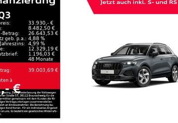 Audi Q3 6.153 km 33.930 &euro; Kehl 77694