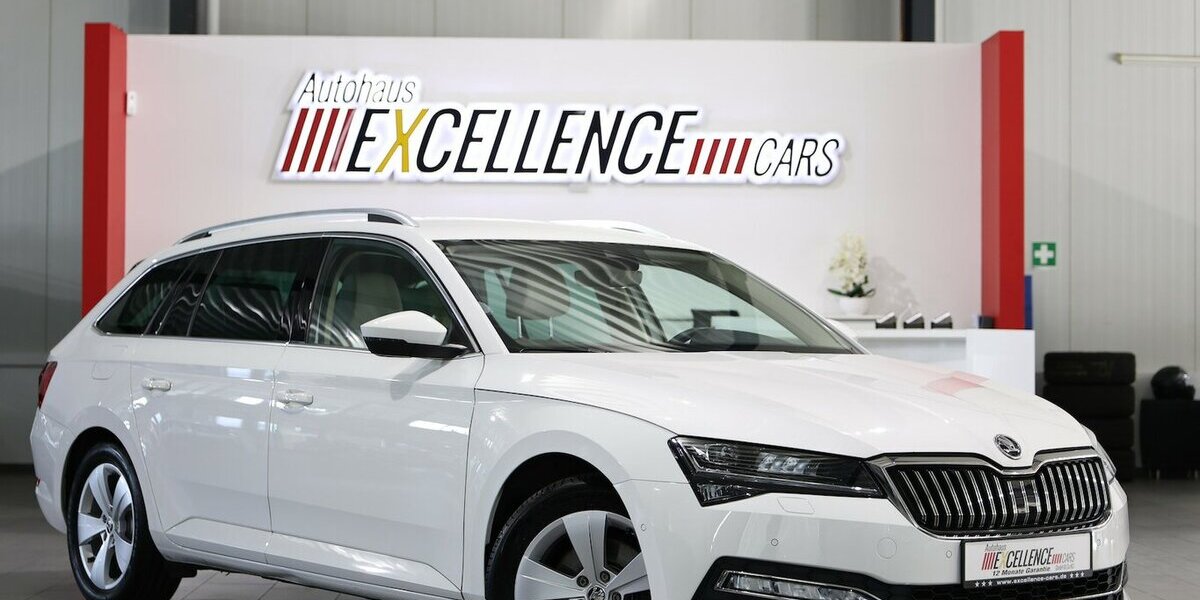 Skoda Superb Combi 2.0 TDI DSG STYLE / WHITE & BEIGE / 108.000 km 21.111 &euro; Hamm 59077