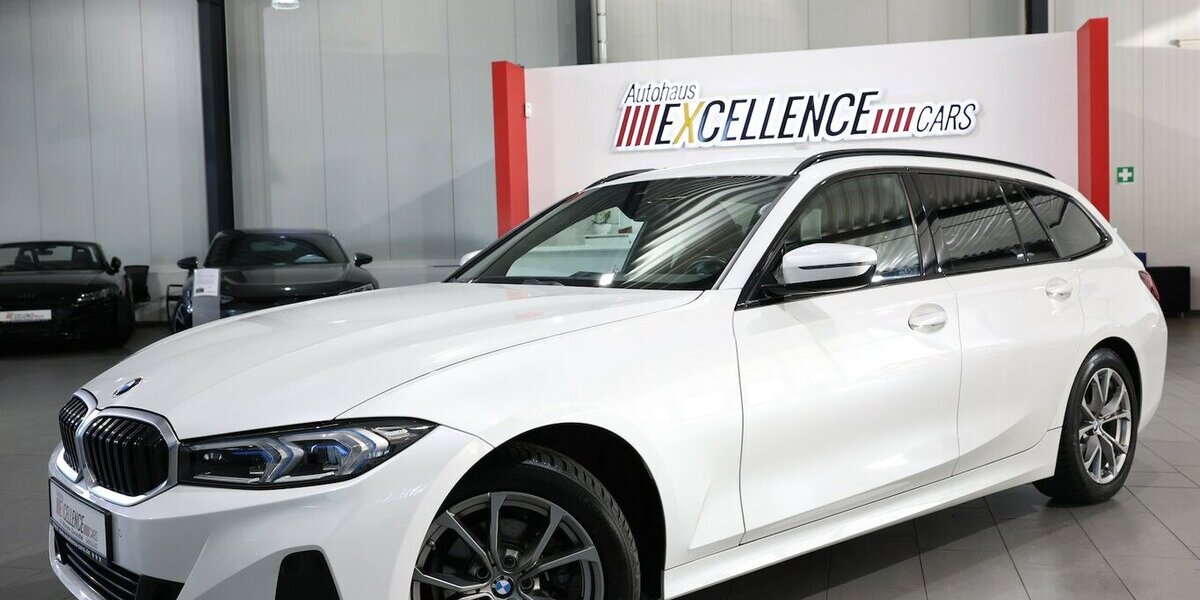 BMW 318d Touring SPORT WHITE & BROWN / CURVED+HUD 114.000 km 25.993 &euro; Hamm 59077